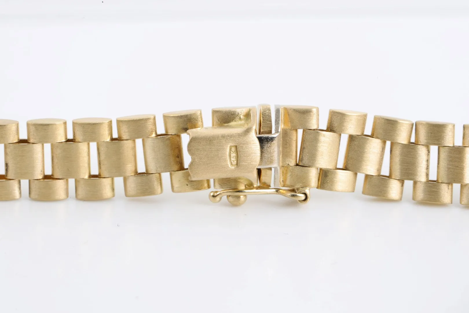 16" 18k Yellow Gold Watch Link Chain (52.17g.)