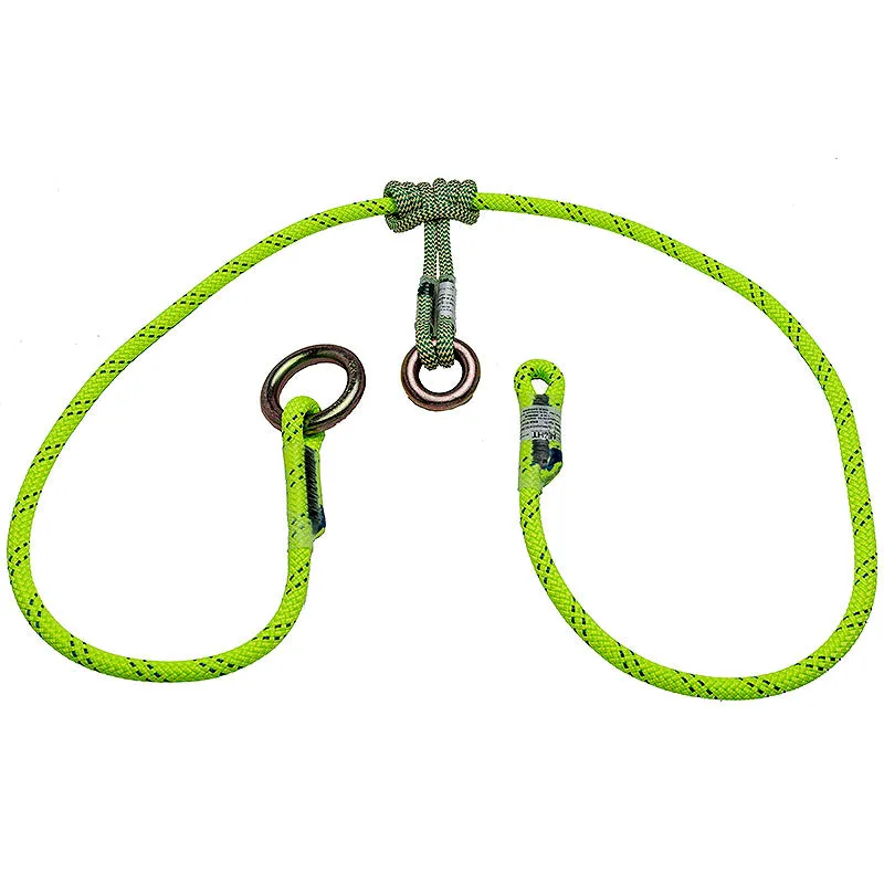 5' KMIII Adjustable Friction Saver/8mm Ocean Prusik Isc Steel Rings