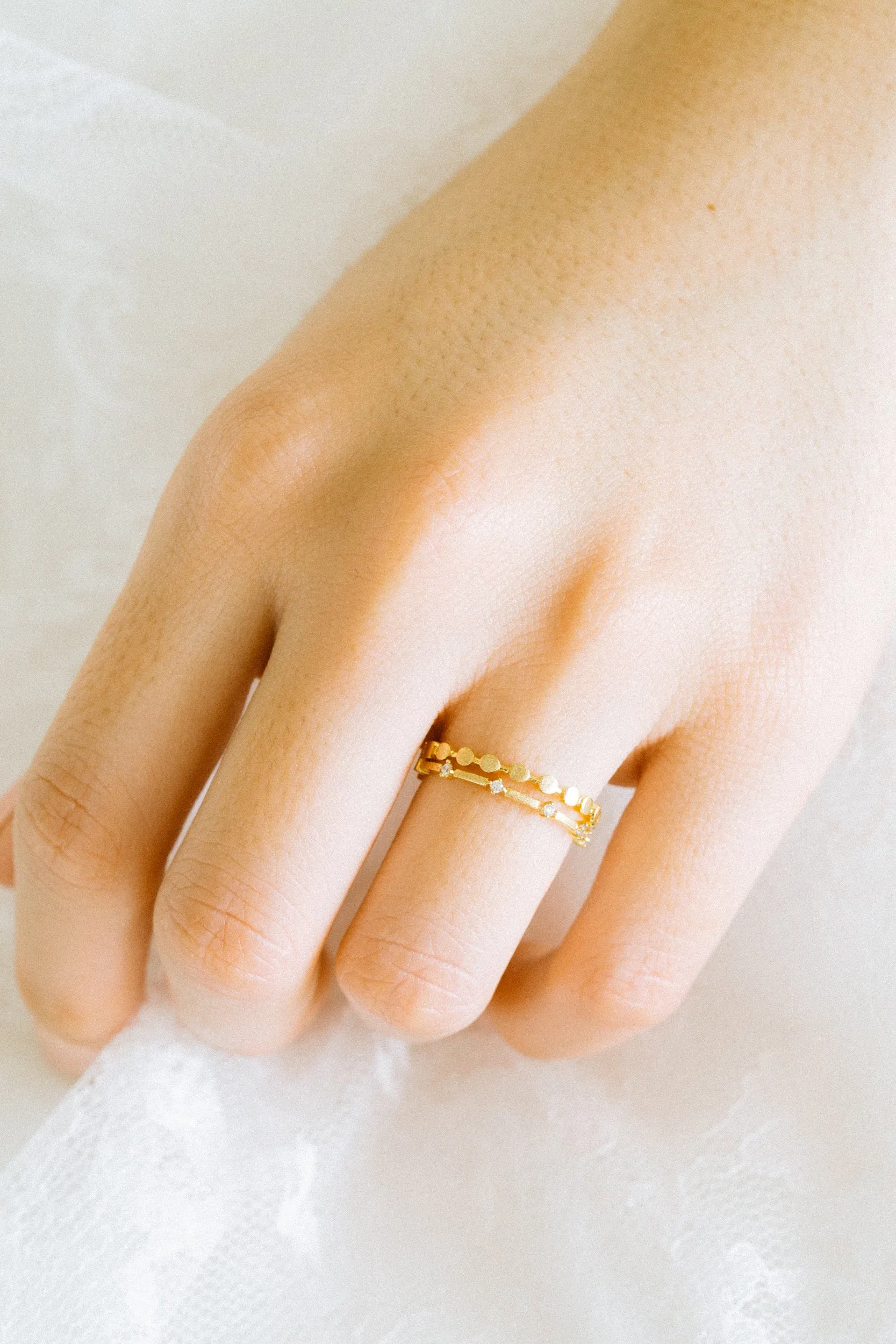 925 Sterling Silver jewelry Round Circle Saure Recttangle Ring