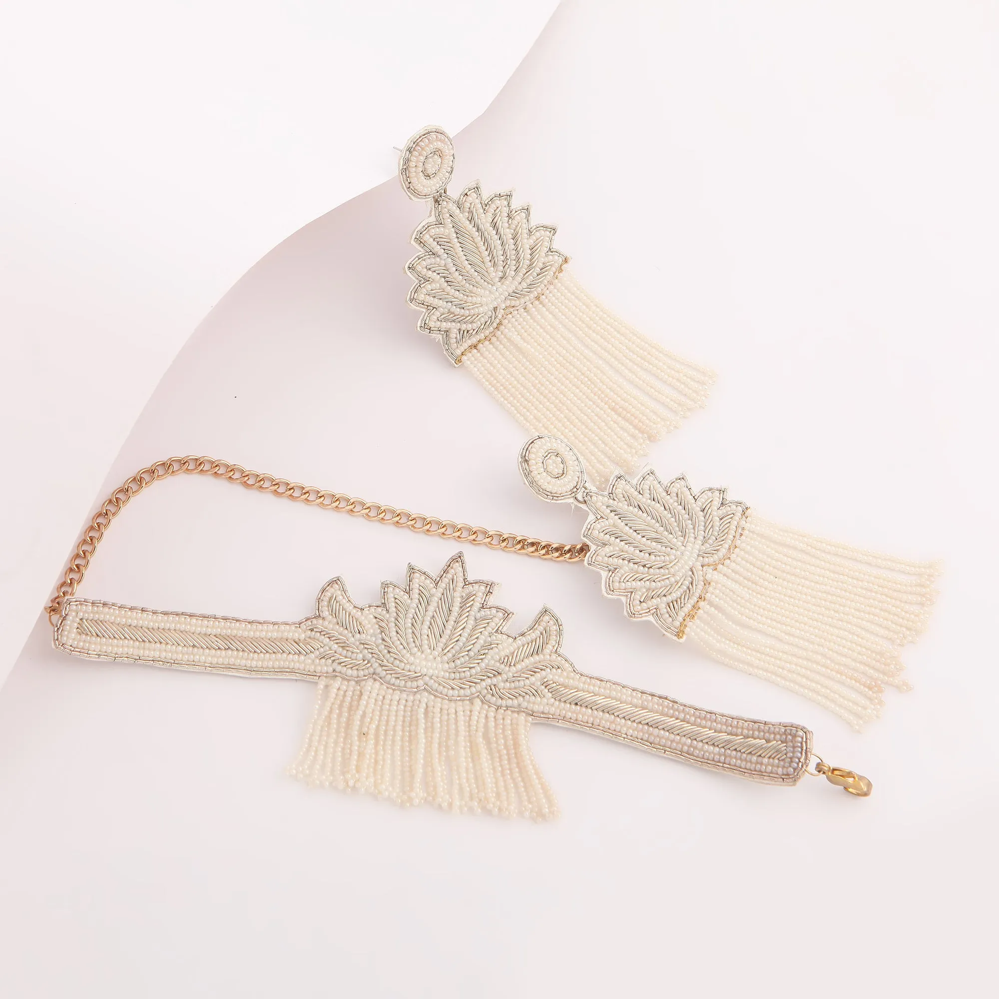 Albela White Wedding Set