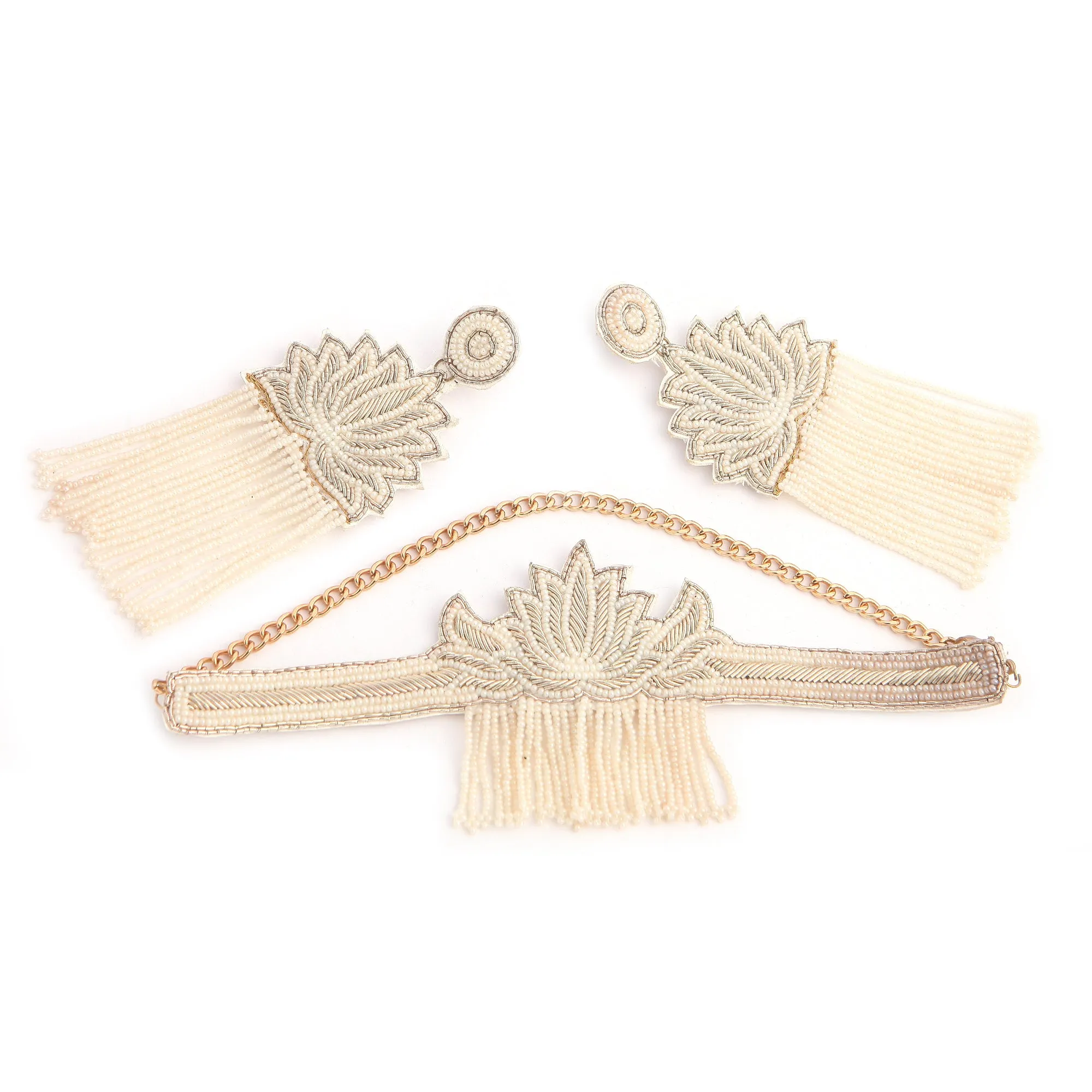 Albela White Wedding Set