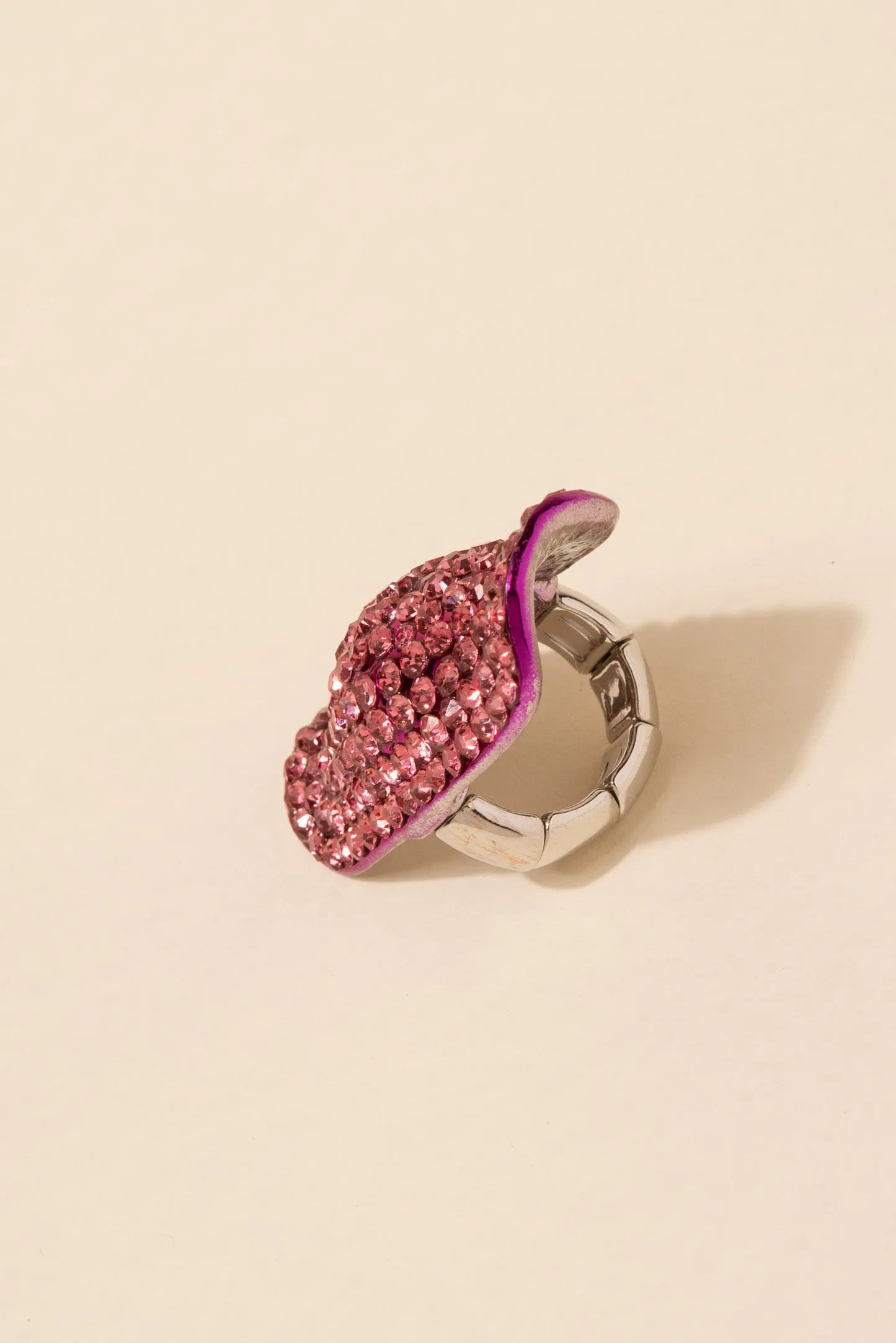 Alexis Long Shield Statement Ring