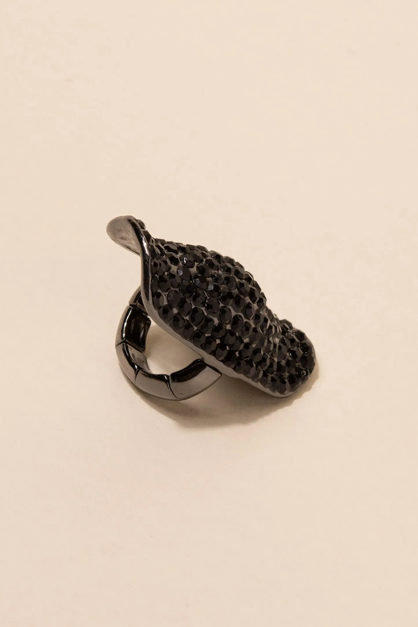Alexis Long Shield Statement Ring