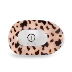 Blonde Tortoise Flat Round Clip