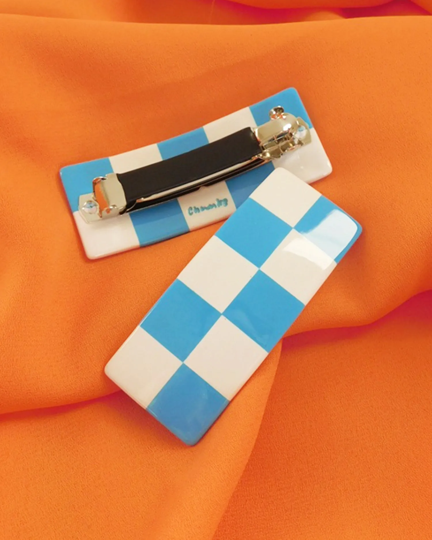 Checker Barrette