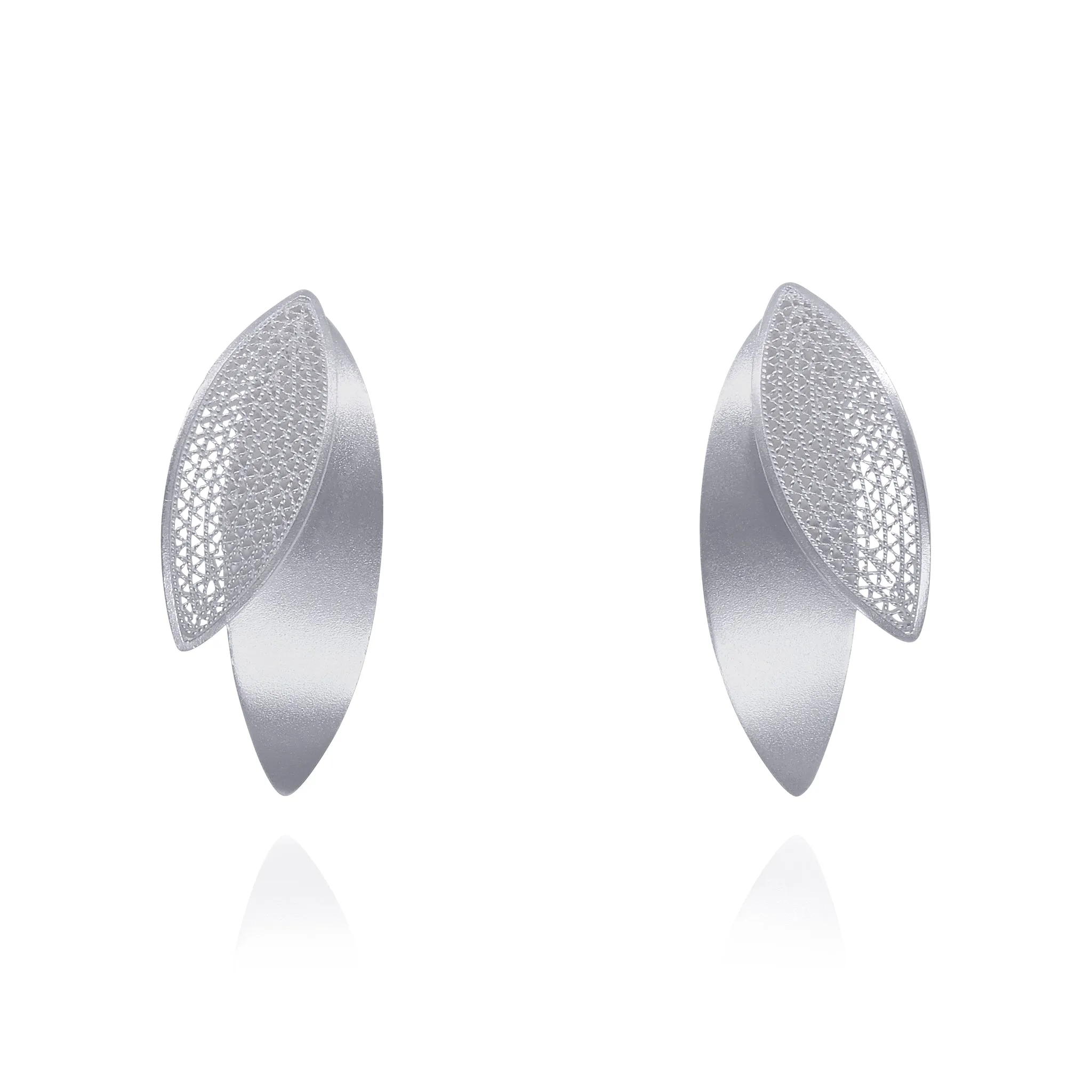 CHRISTINE SILVER MEDIUM EARRINGS FILIGREE
