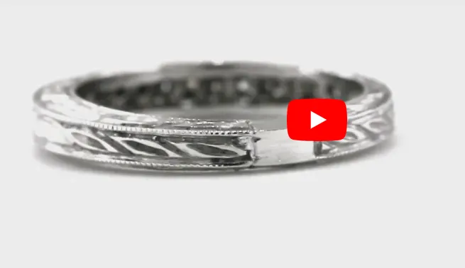 Diamond Anniversary Band 0.37 ct tw Round-cut 14K White Gold BAN002