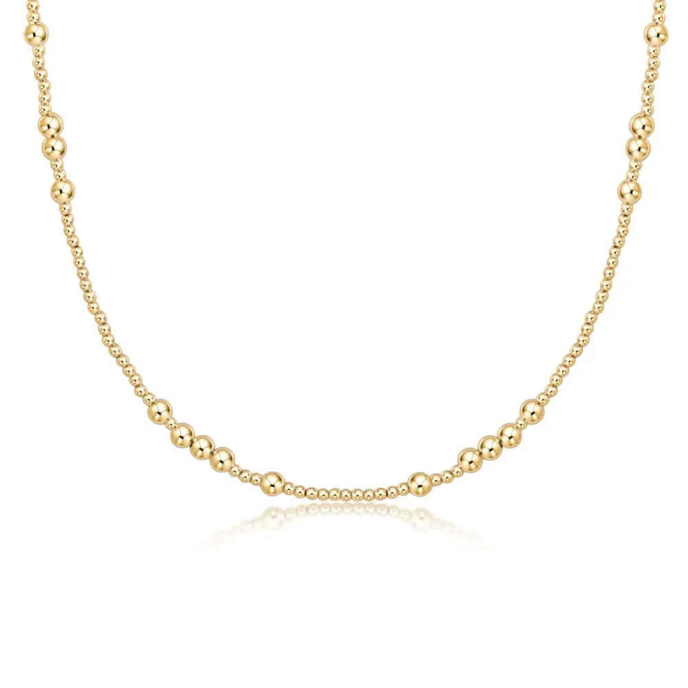 ENewton 15" Choker Gold Hope Unwritten