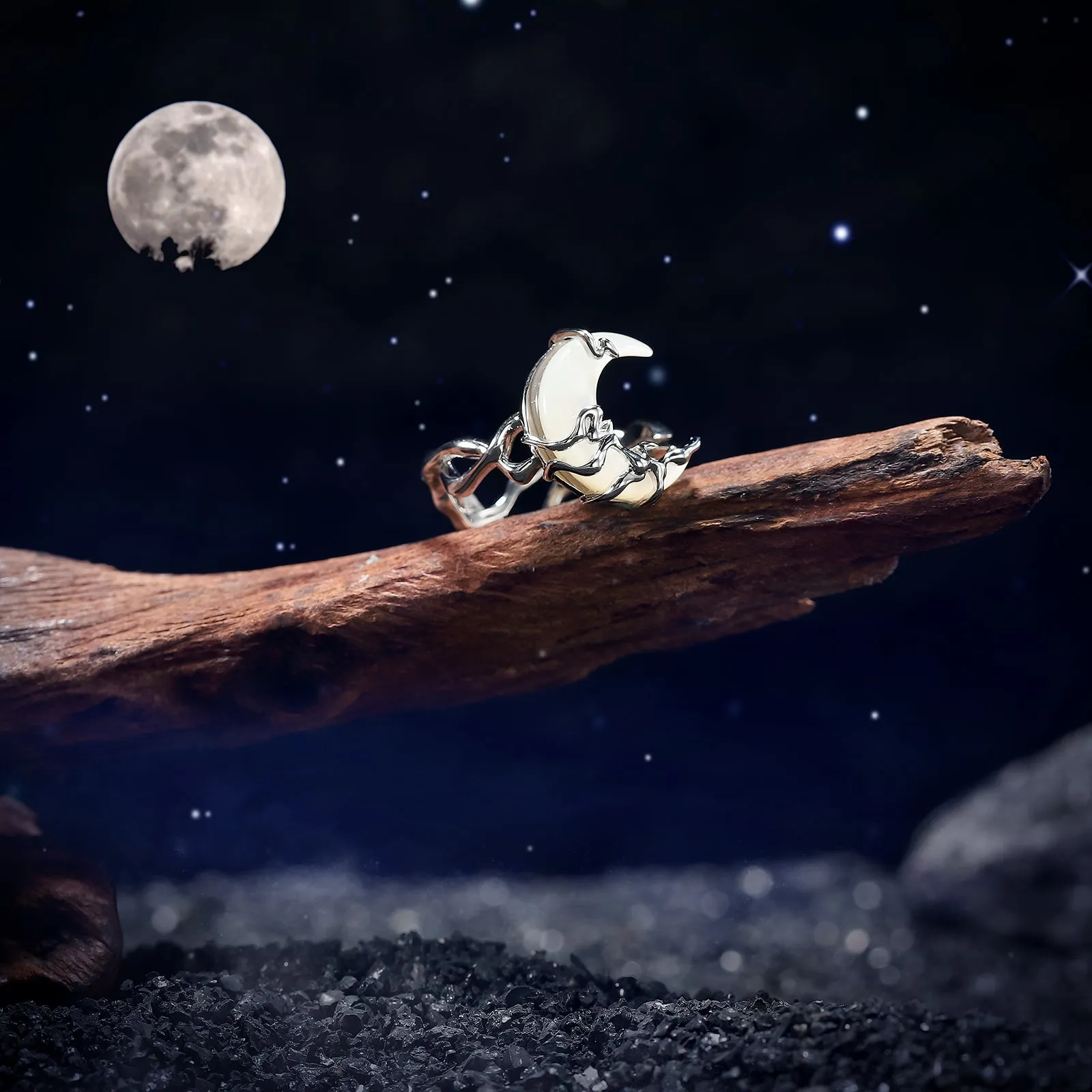 Frost Moon Ring