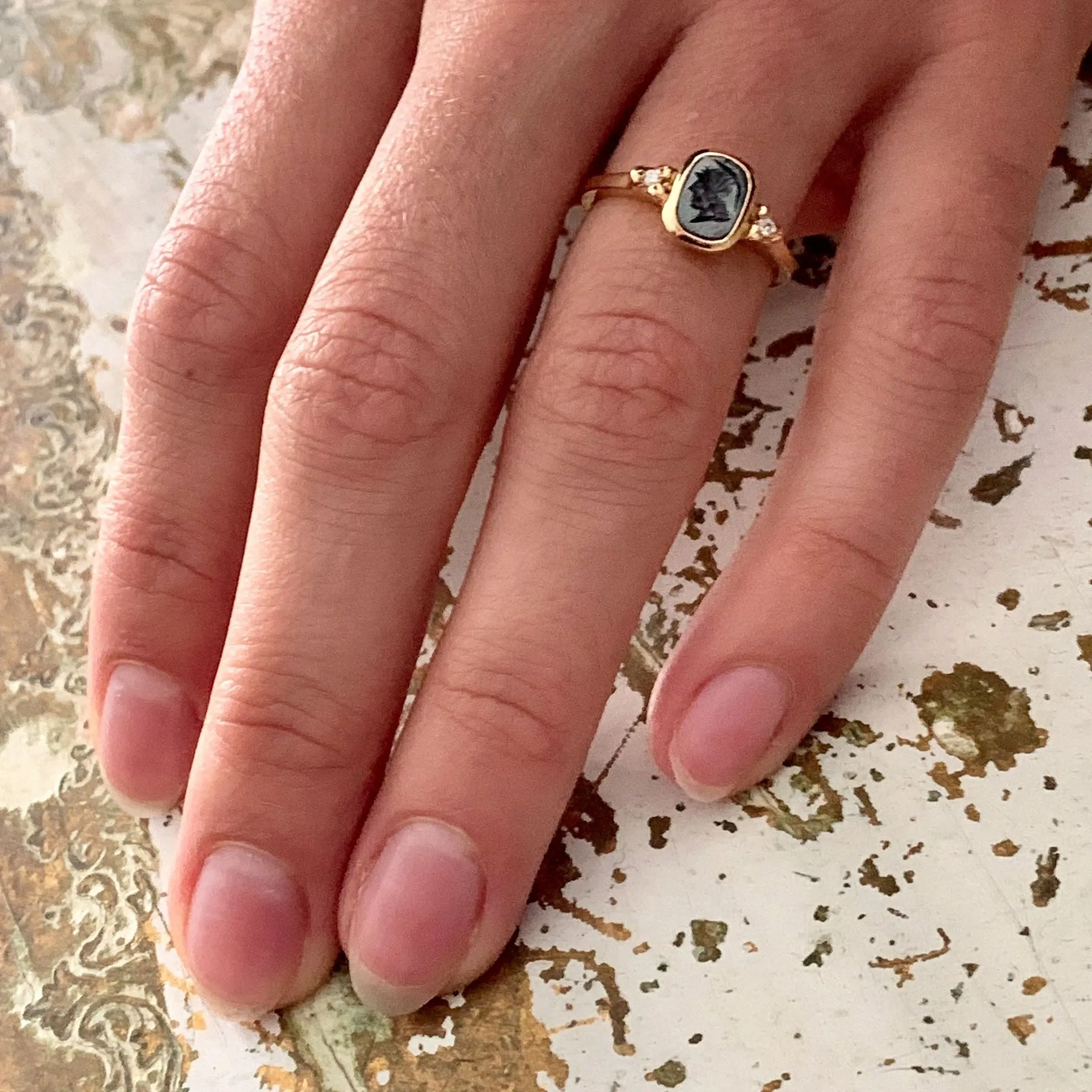 GILLIAN STEINHARDT - Athena Intaglio Ring