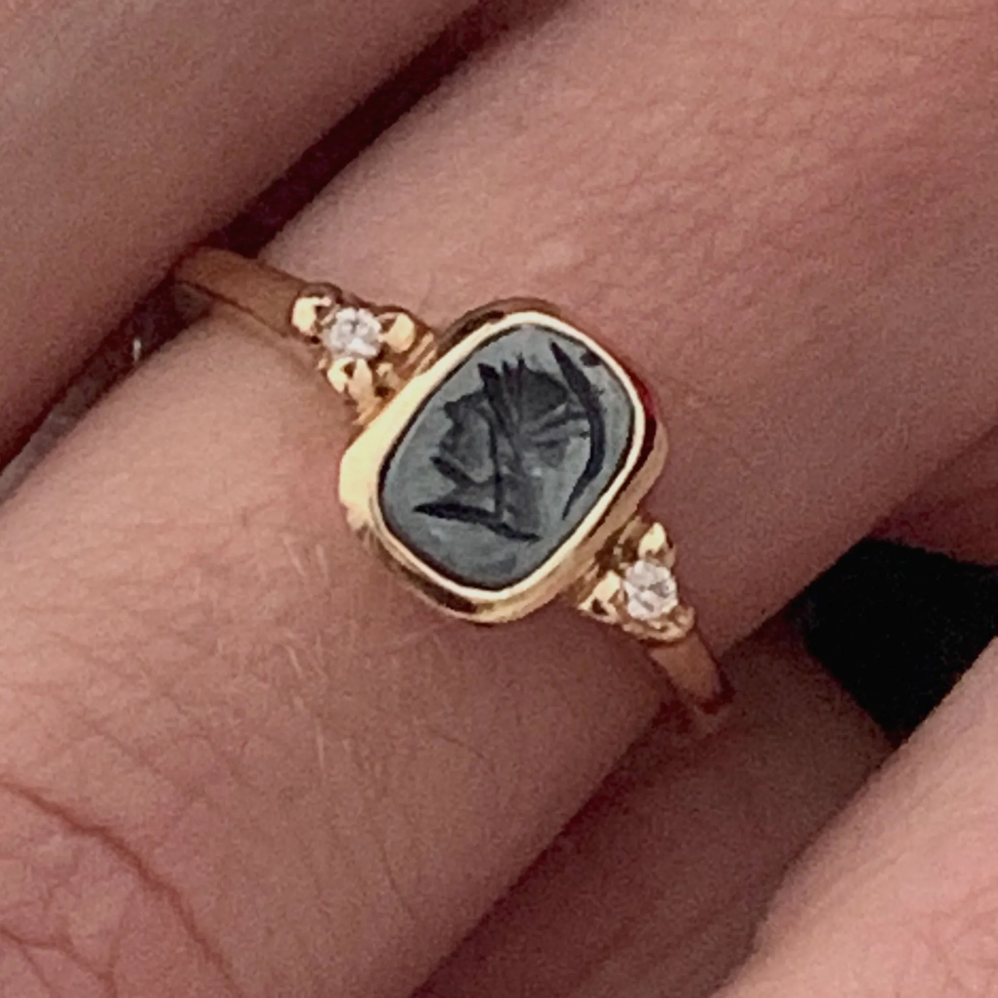 GILLIAN STEINHARDT - Athena Intaglio Ring