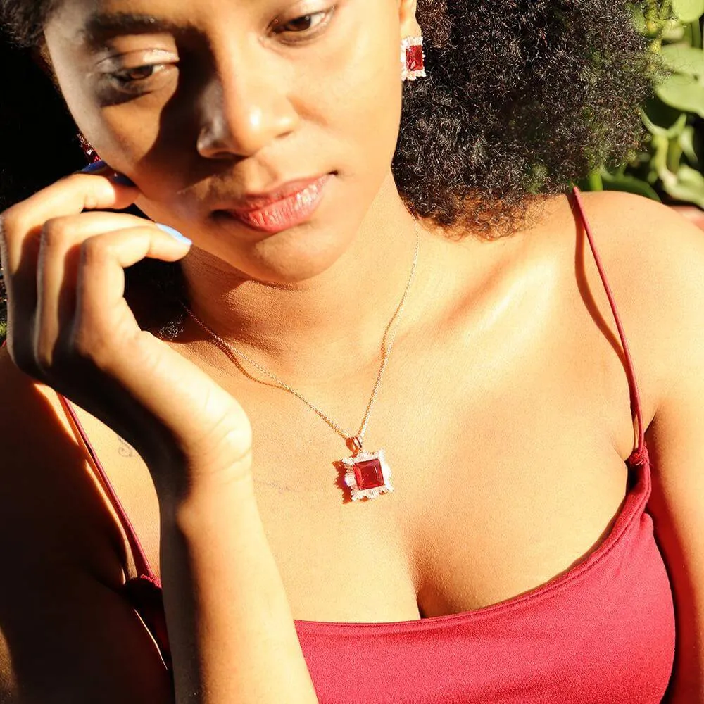 July Ruby Set