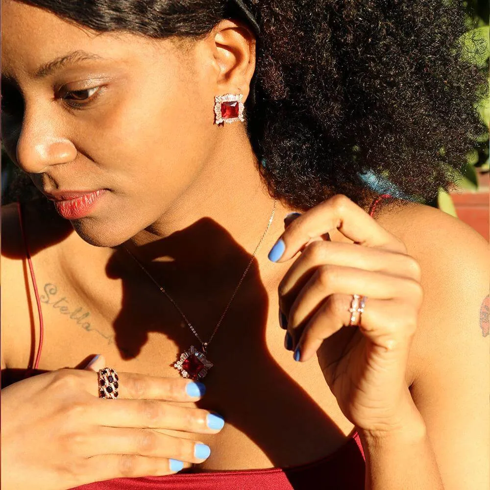 July Ruby Set