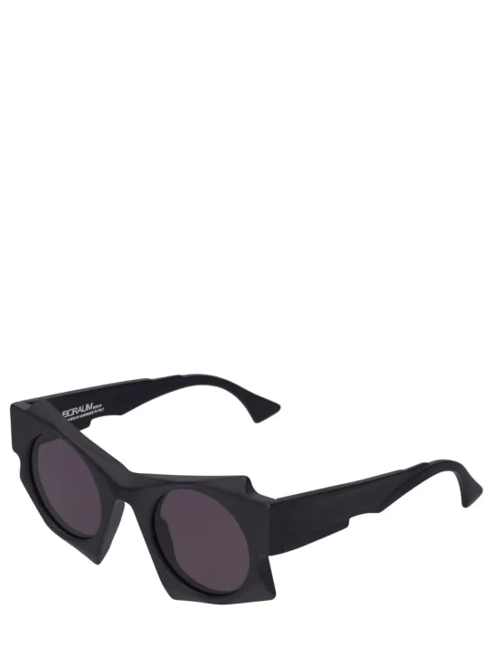 Kuboraum Berlin   U5 squared acetate sunglasses 