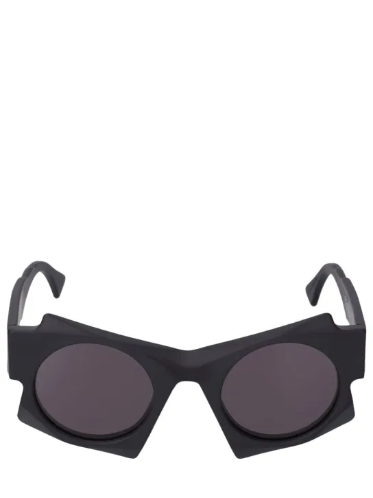 Kuboraum Berlin   U5 squared acetate sunglasses 