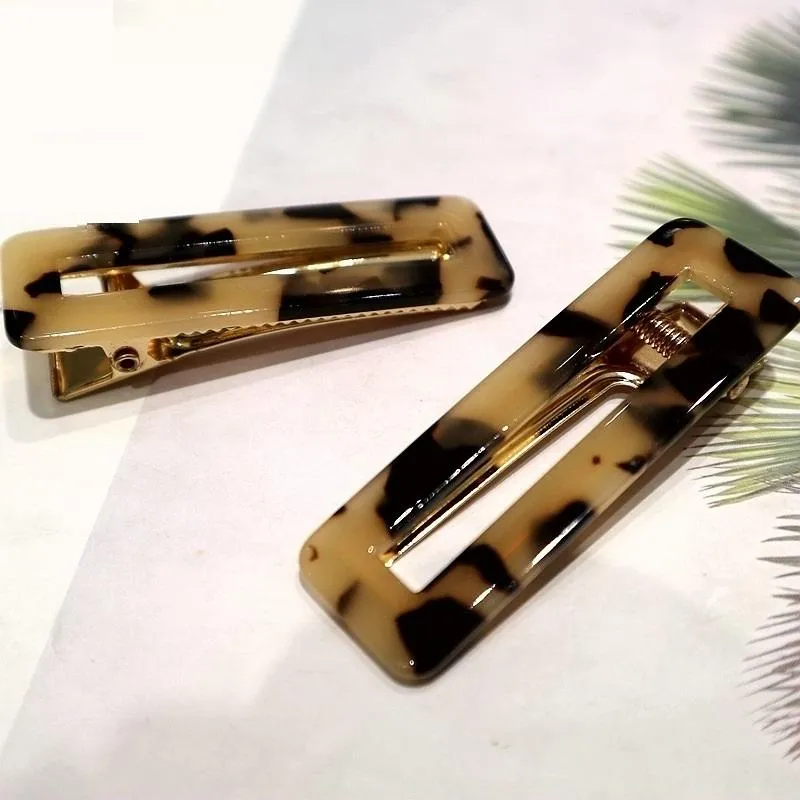 Leopard Hair Clips