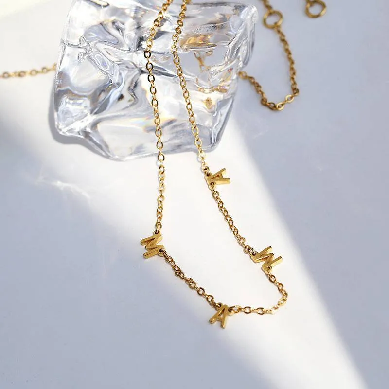 MAMA  Choker Necklace Sterling Silver