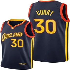 Men's Golden State Warriors Stephen Curry City Edition Navy