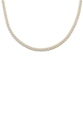 Micro-Pave Diamond Riviere Choker