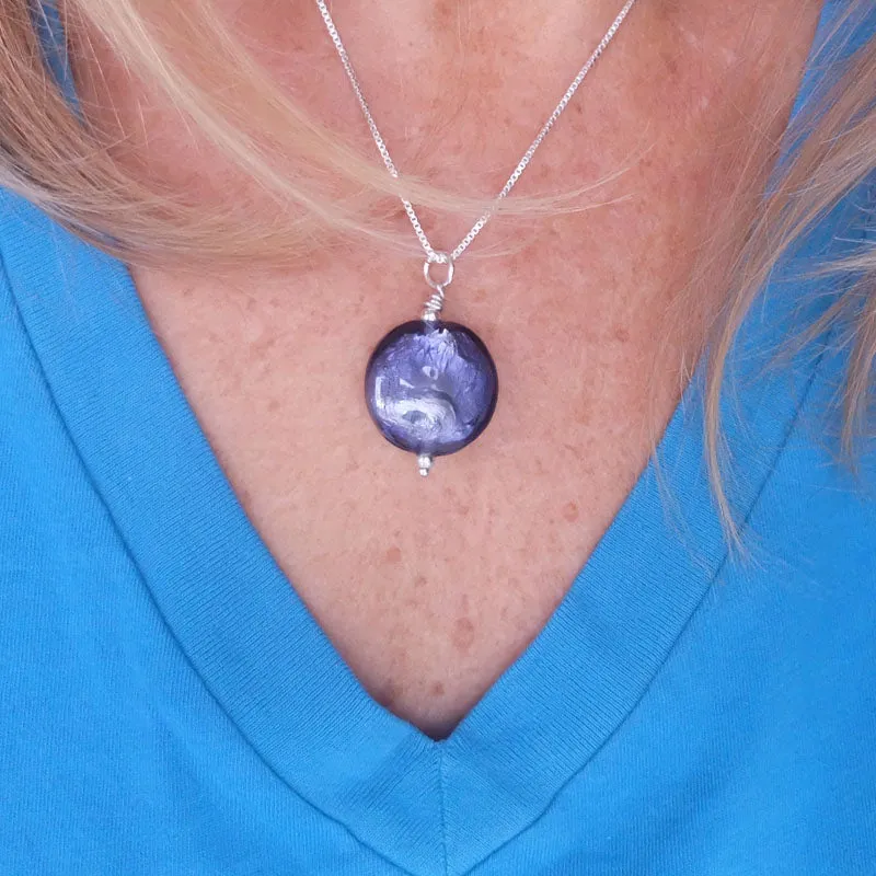 royal purple mini pendant