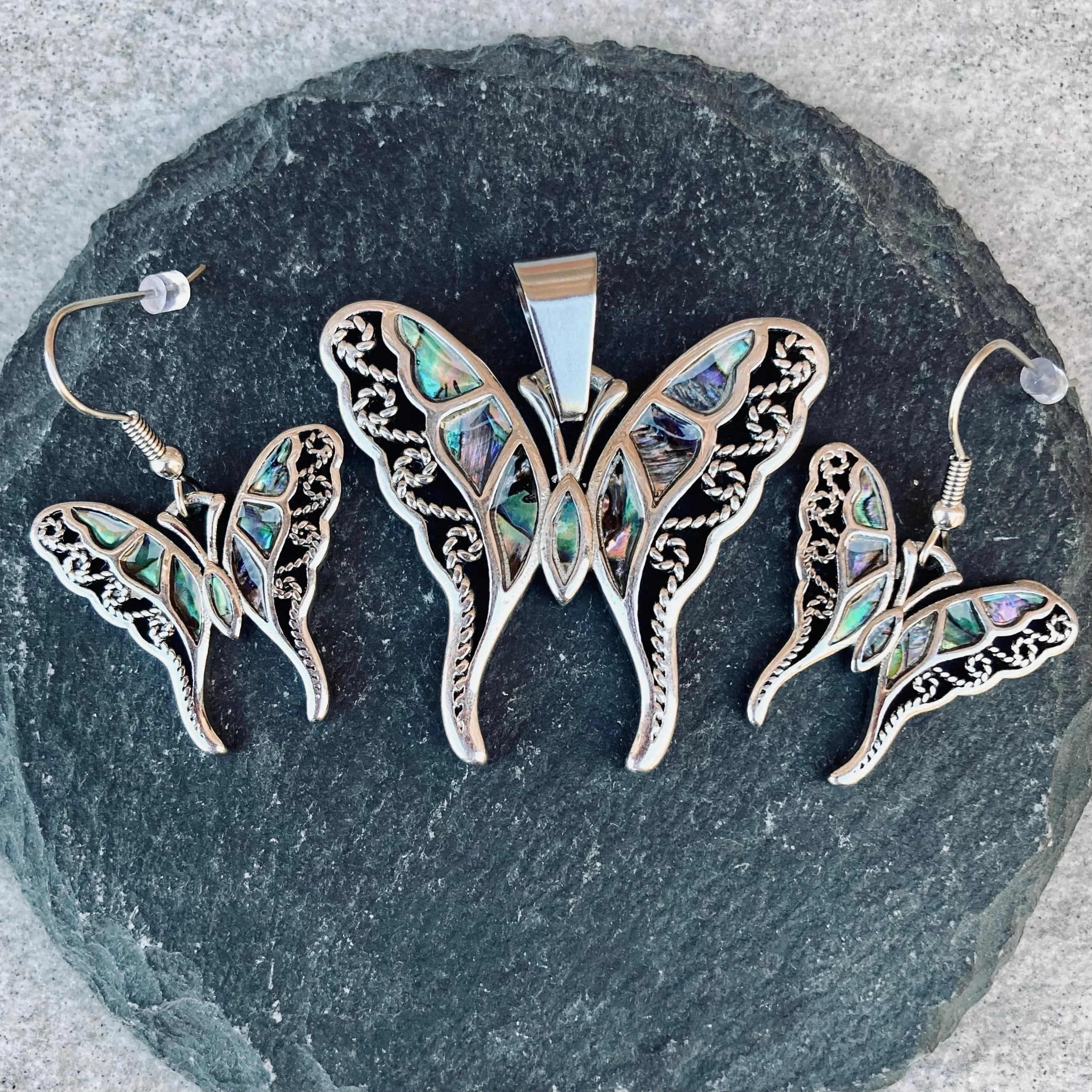 Sea Shell - Butterfly Swallow Tail Earrings SK2559E