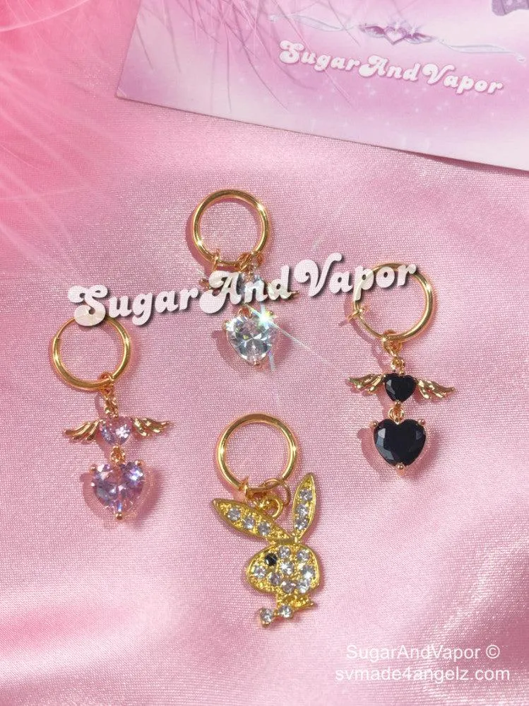 Y2K Bling Gold Fake Belly Ring (Gold ring collection)