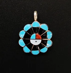 Zuni Sunface Pendant